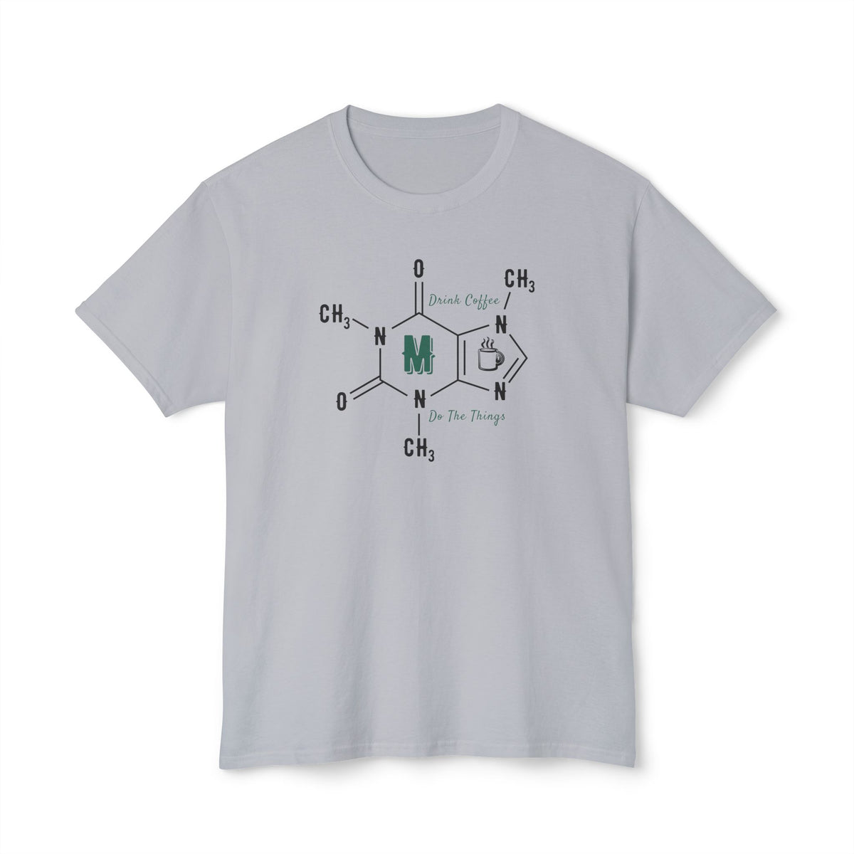 Coffee Molecule T-Shirt — Mossy Rock Coffee Logo Tee