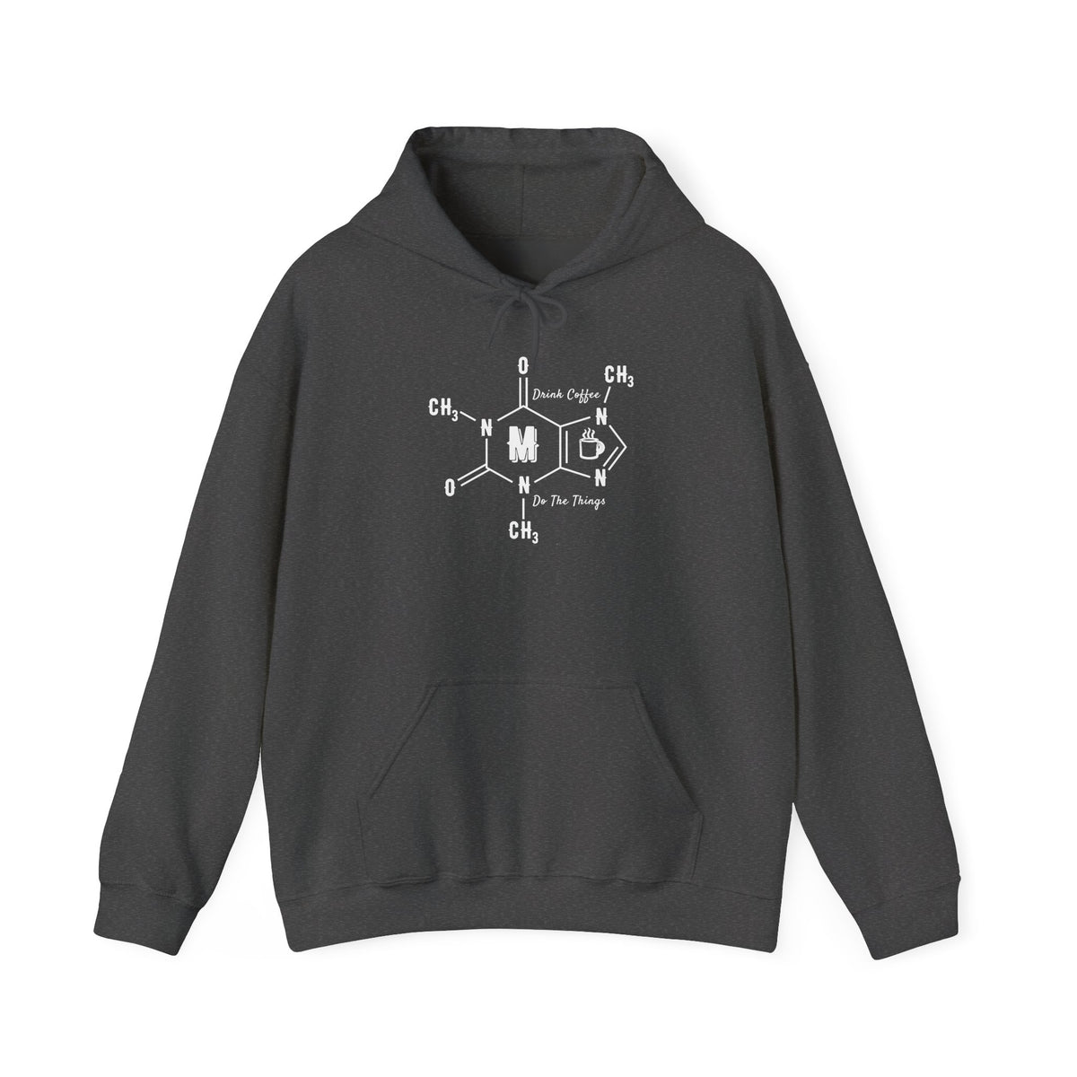 Mossy Rock Coffee Logo Hoodie — Cozy Branded Coffee Shop Sweatshirt