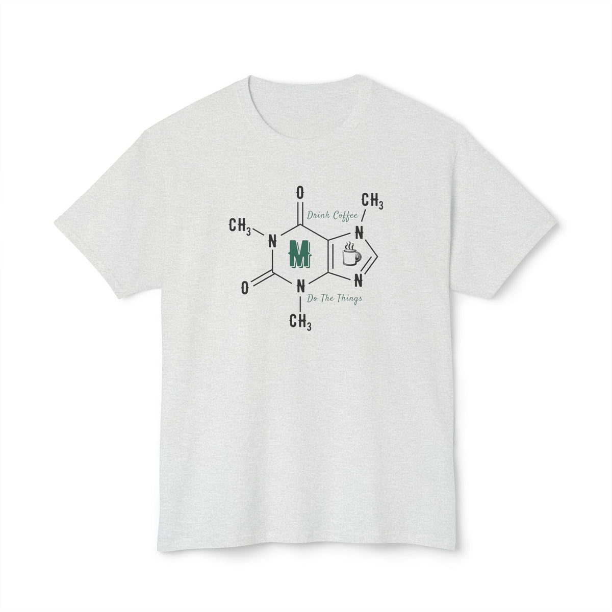 Coffee Molecule T-Shirt — Mossy Rock Coffee Logo Tee