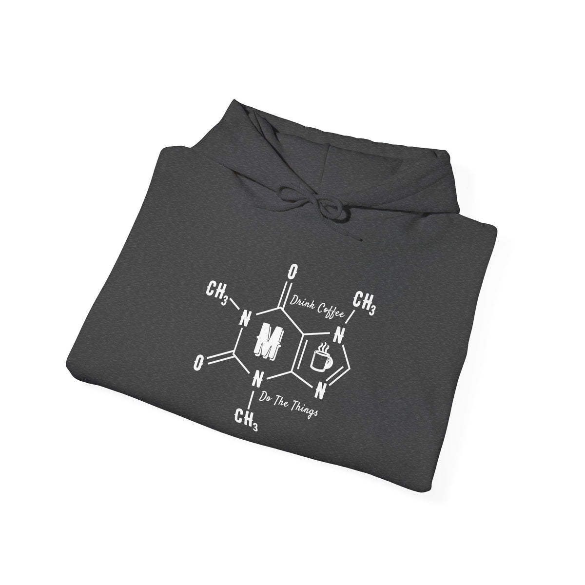 Mossy Rock Coffee Logo Hoodie — Cozy Branded Coffee Shop Sweatshirt