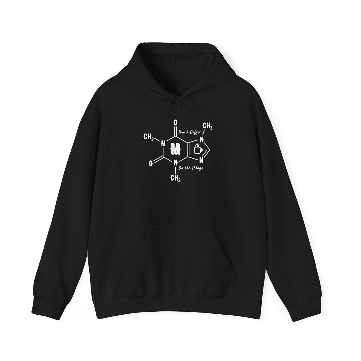 Mossy Rock Coffee Logo Hoodie — Cozy Branded Coffee Shop Sweatshirt