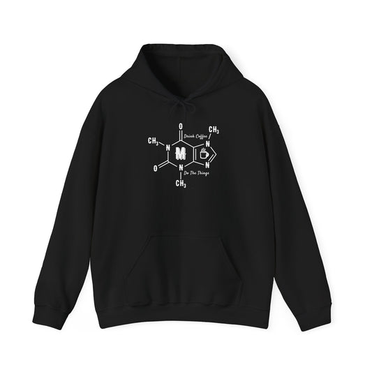 Mossy Rock Coffee Logo Hoodie — Cozy Branded Coffee Shop Sweatshirt