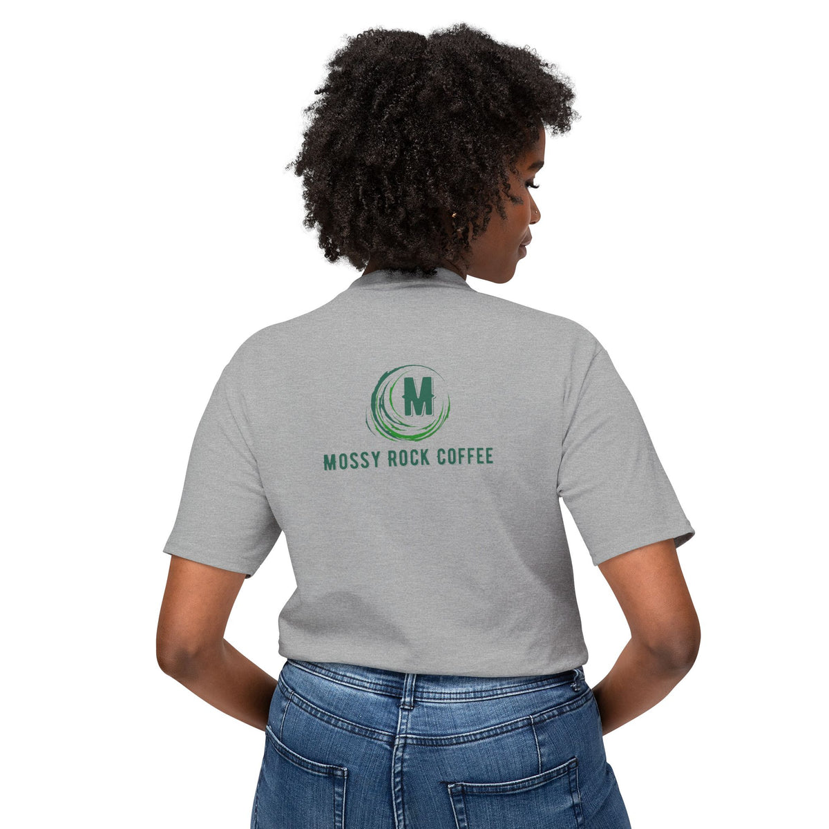 Coffee Molecule T-Shirt — Mossy Rock Coffee Logo Tee