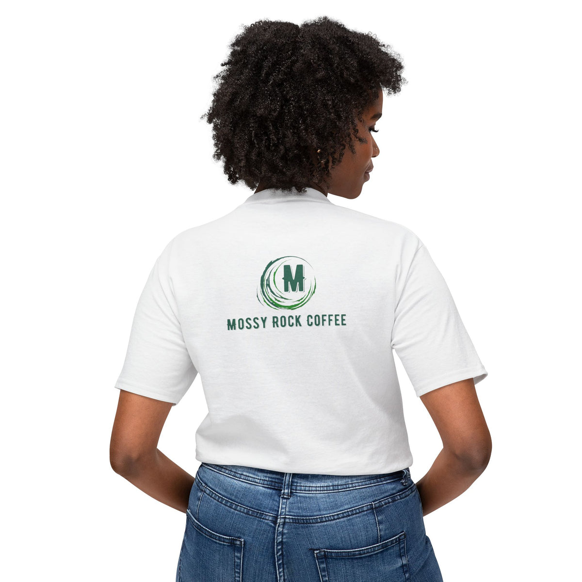 Coffee Molecule T-Shirt — Mossy Rock Coffee Logo Tee