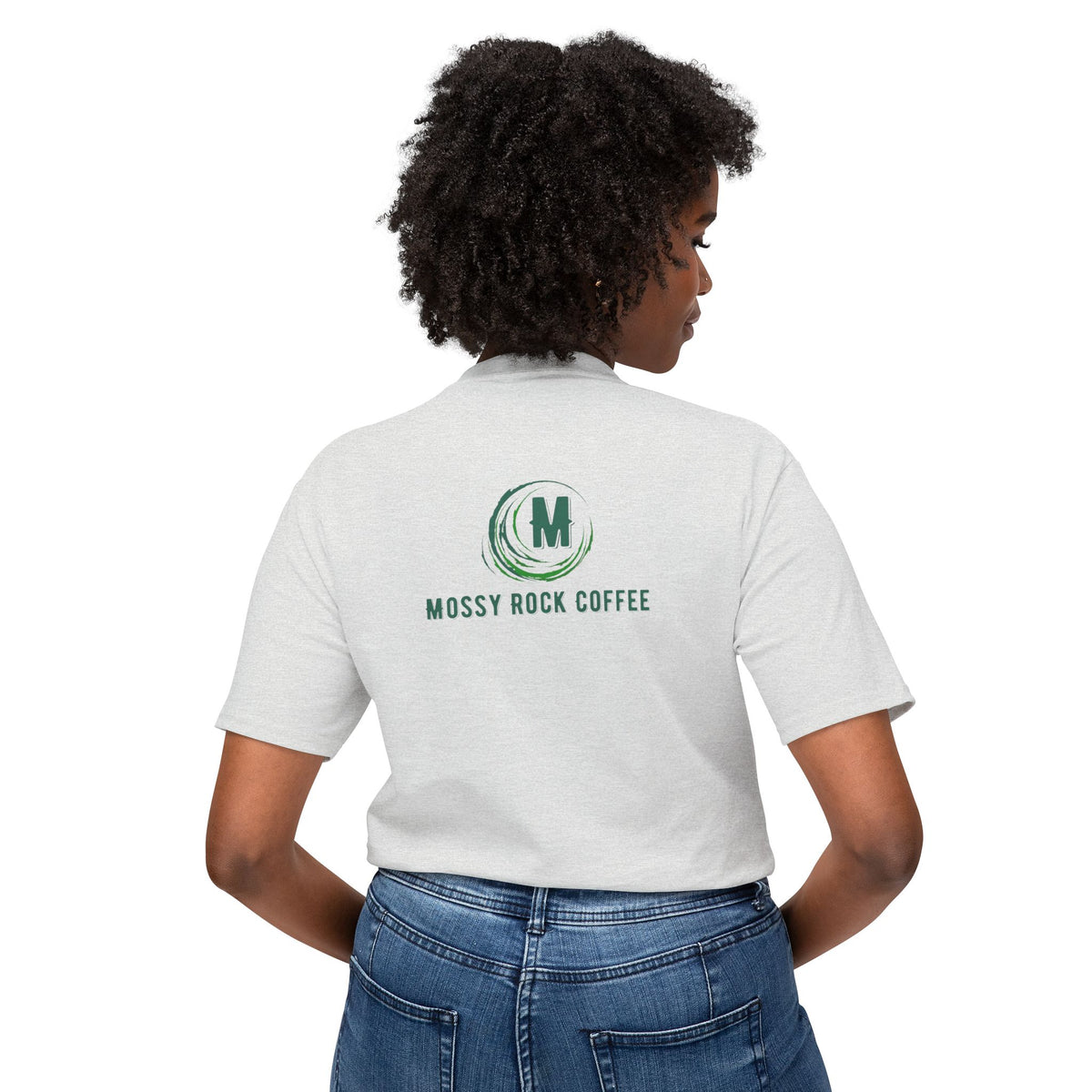Coffee Molecule T-Shirt — Mossy Rock Coffee Logo Tee