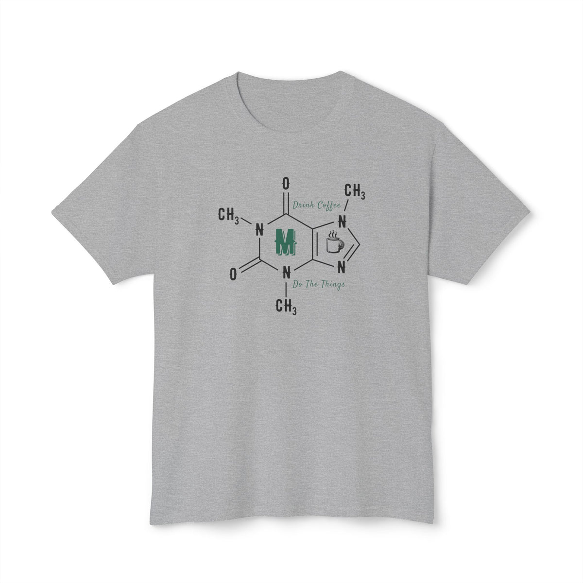 Coffee Molecule T-Shirt — Mossy Rock Coffee Logo Tee