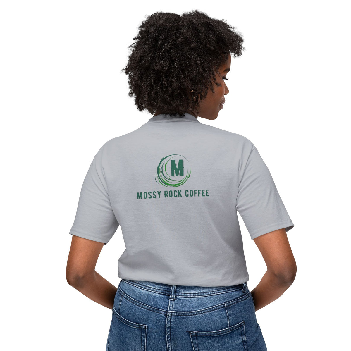 Coffee Molecule T-Shirt — Mossy Rock Coffee Logo Tee